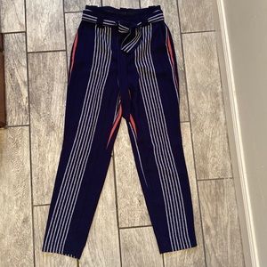 Express striped pants 0